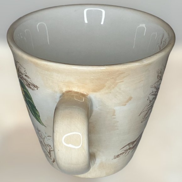 Sunflower Hand Painted Mug Cup Large Coffee Tea Soup Luster Colors Pre-Owned VF+ - Picture 2 of 10